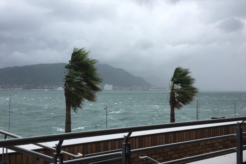 台風のイメージ写真