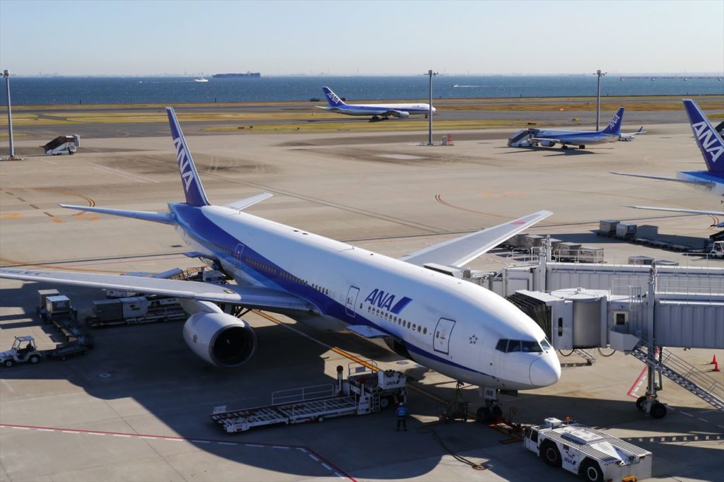 ANAの飛行機機体