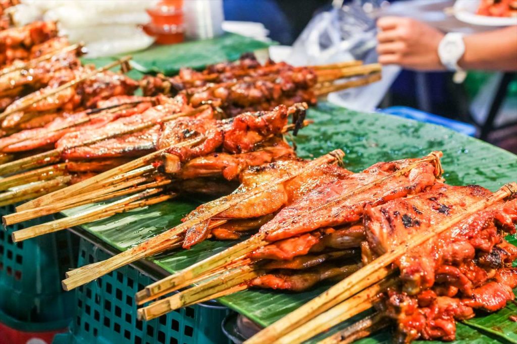 カンボジアのチキン