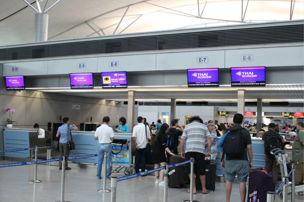 ホーチミンのタンソンニャット国際空港