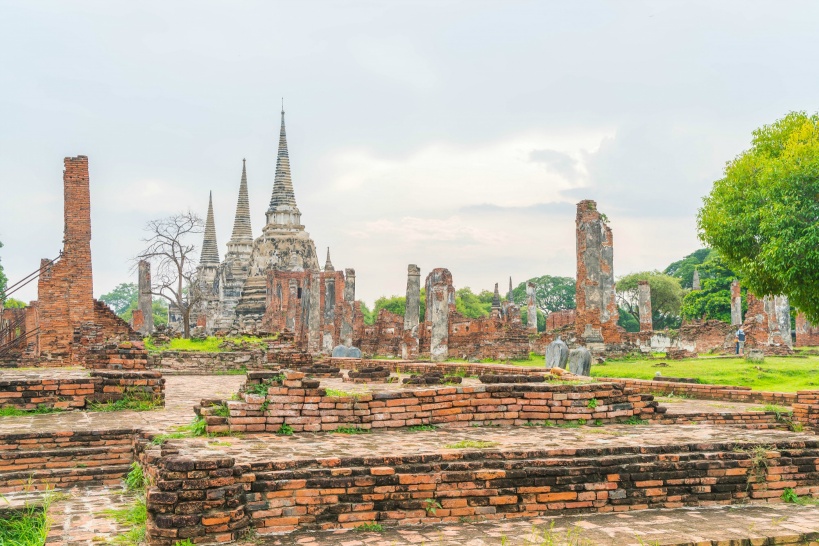 12:45～13:15：ワット・プラシーサンペット /Wat Phra Si Sanphet