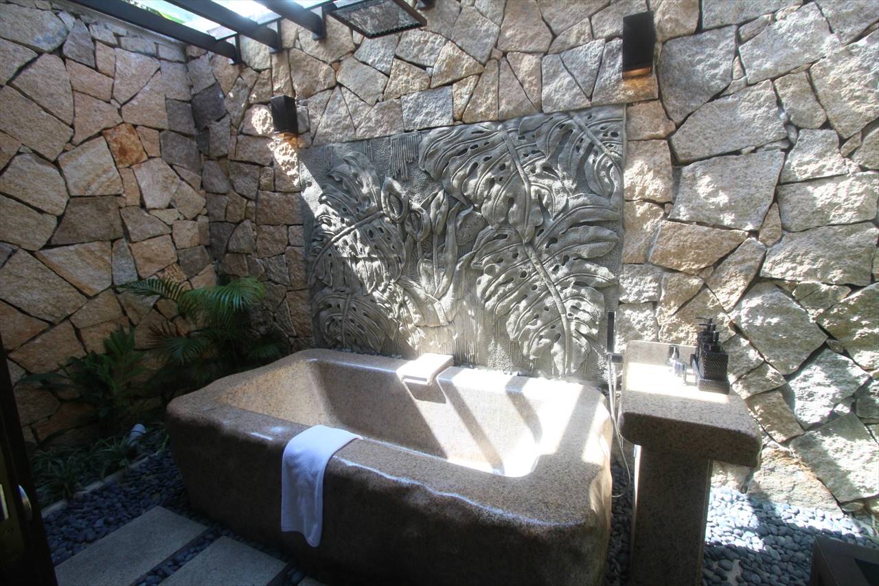 アミアナリゾートニャチャンの客室風呂