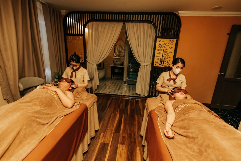 アンナムスパのマッサージ