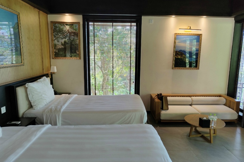 ホンタムリゾート(Hon Tam Resort)のヴィラ＆バンガロー・寝室