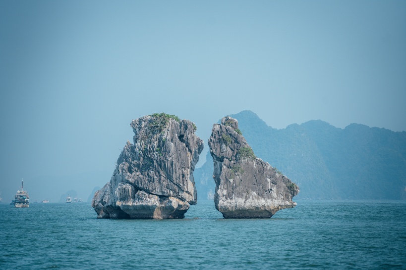 ハロン湾の奇岩