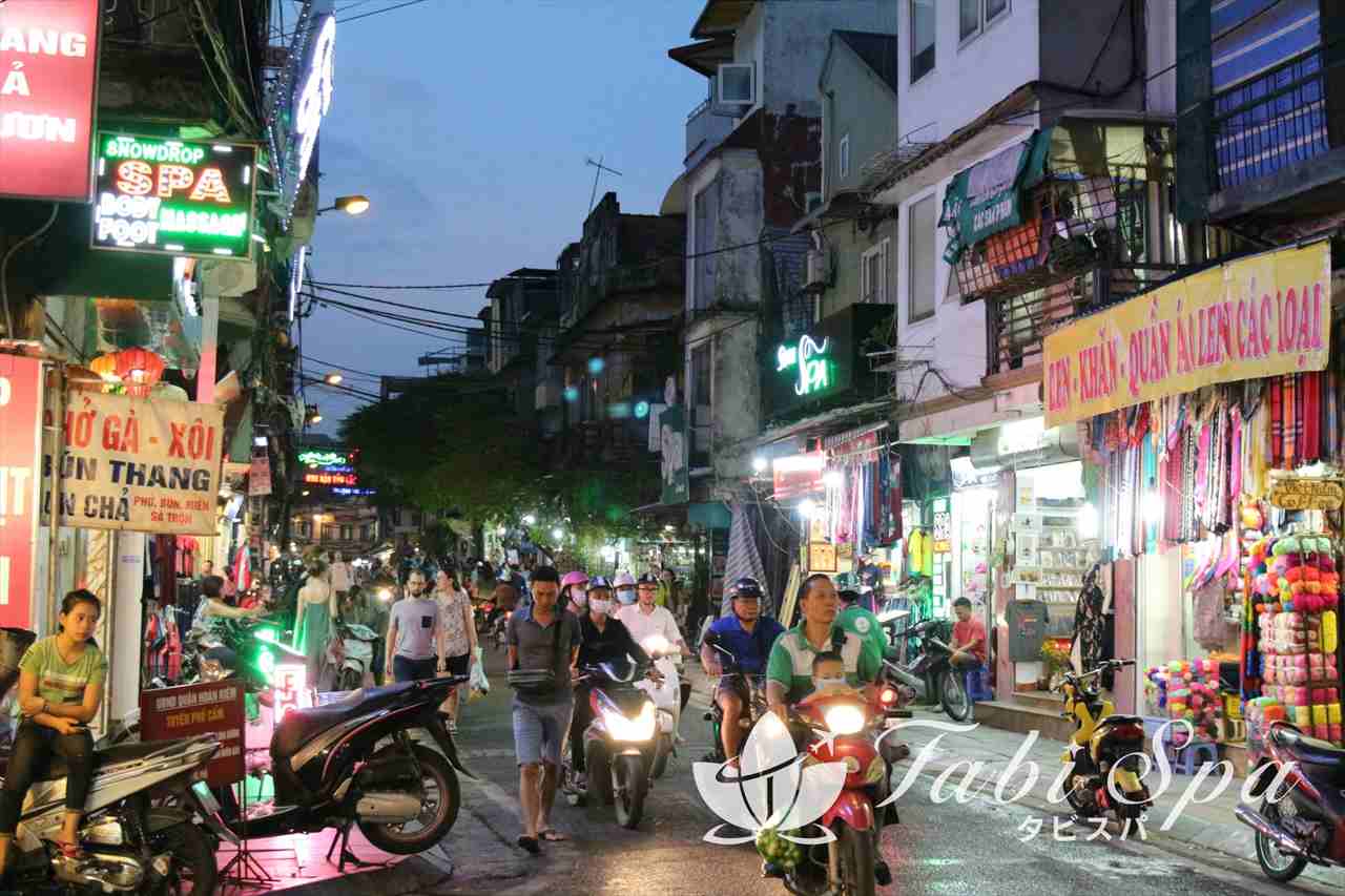 ハノイ大教会周辺のスパ＆レストランに行く：昼と夜どっちがおすすめ？