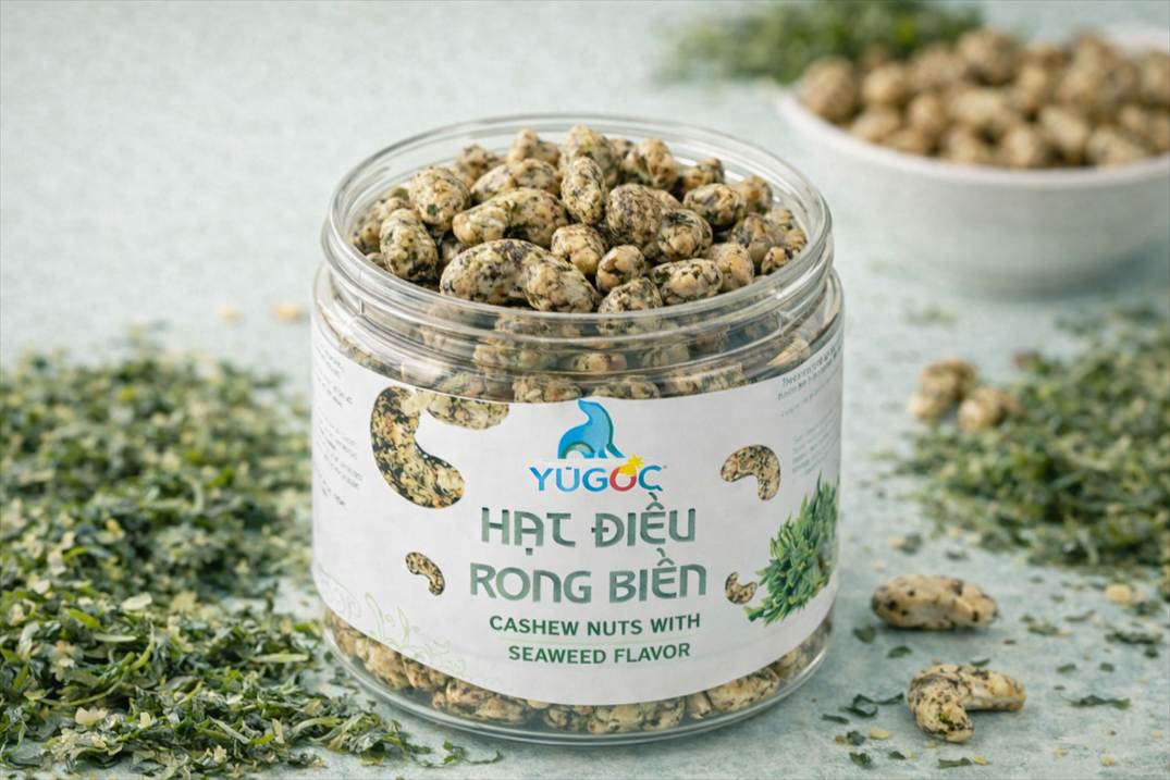 5.潮の香り豊かな「カシューナッツ・海苔」