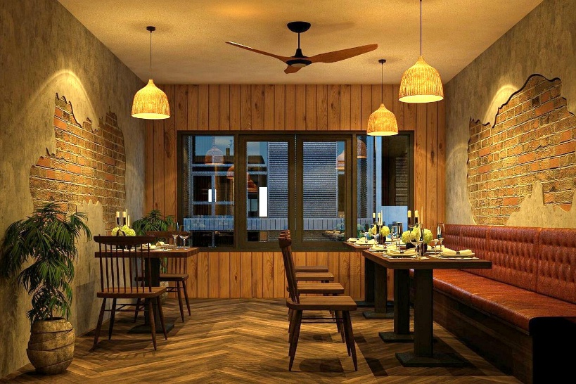 Hoang's Kitchenの店内