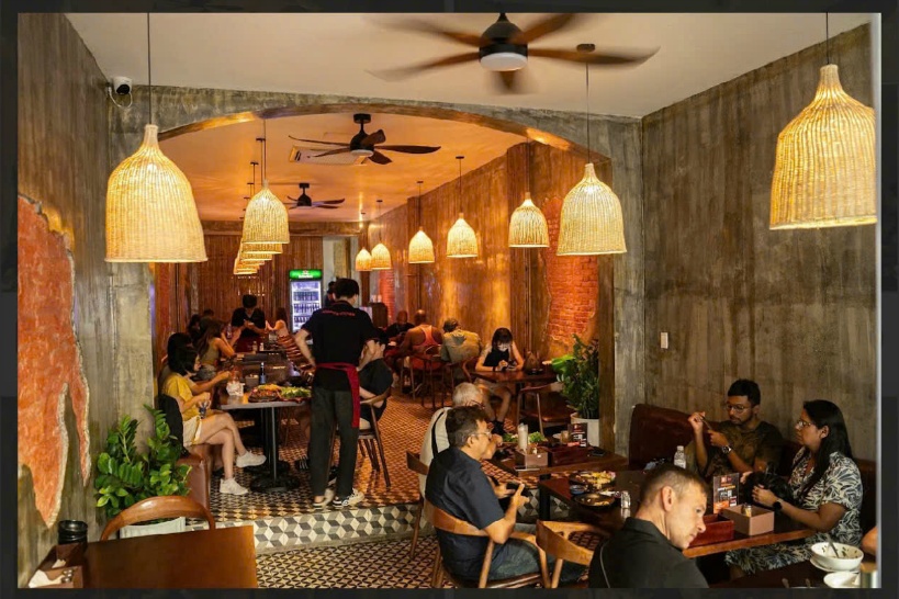 Hoang's Kitchenの1階フロア内