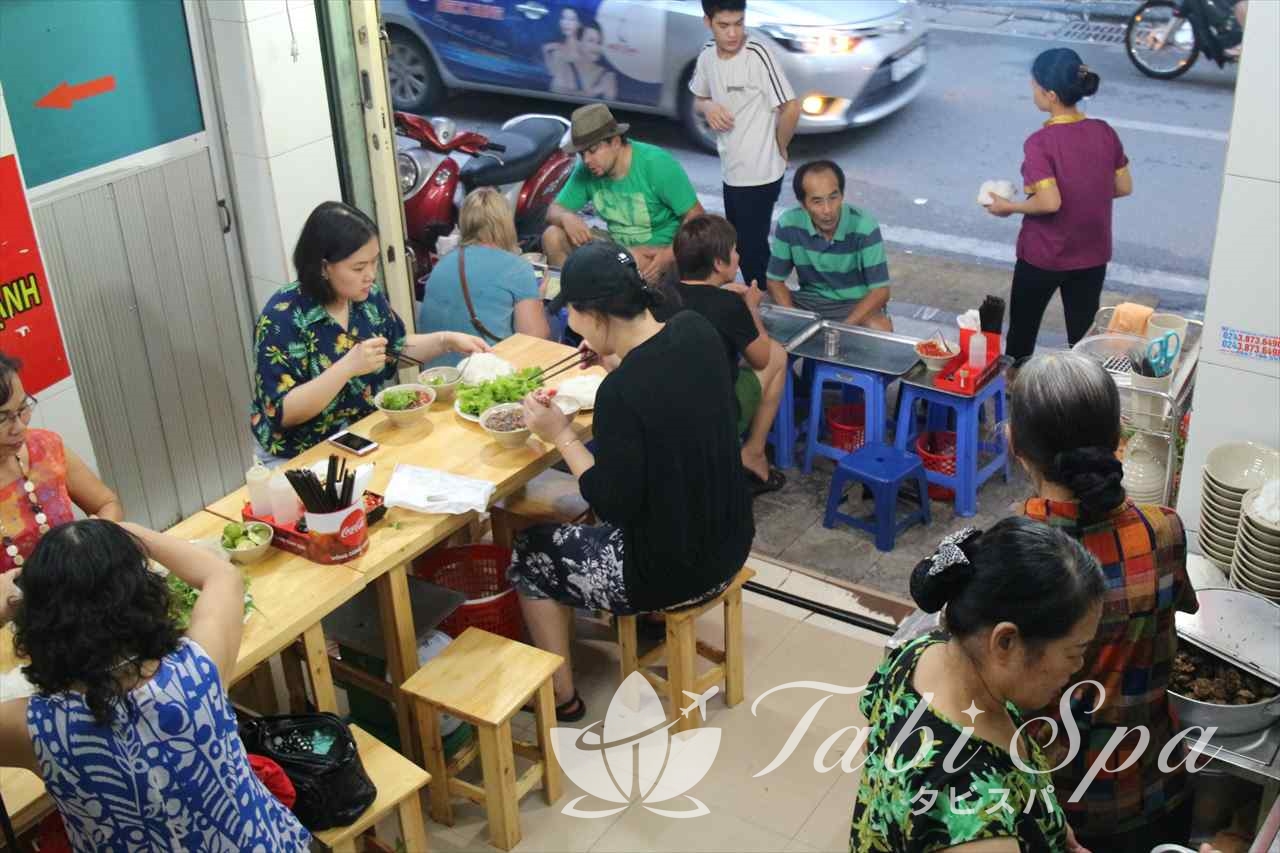 Bun Cha Dac Kim｜ブンチャーの老舗食堂。圧倒的なボリュームが人気