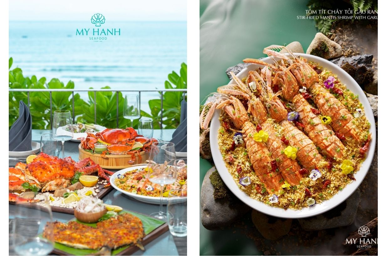 ダナンの「My Hanh Seafood」の絶品海鮮料理