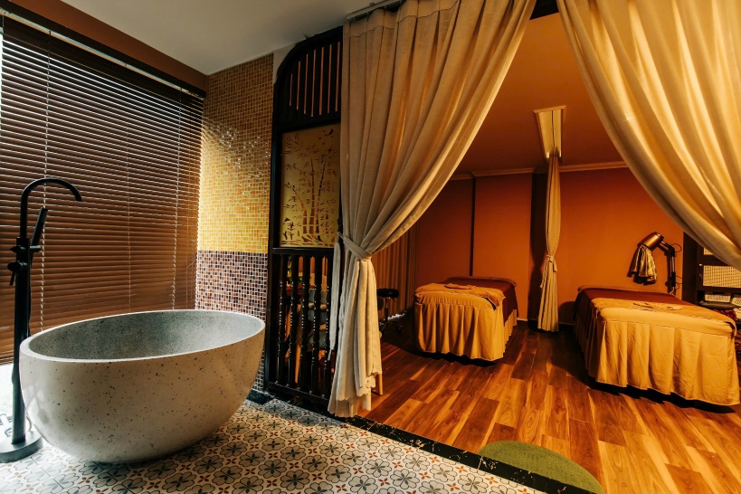 南国リゾート満喫!サウナ&風呂付VIPルーム│アンナムスパの特徴