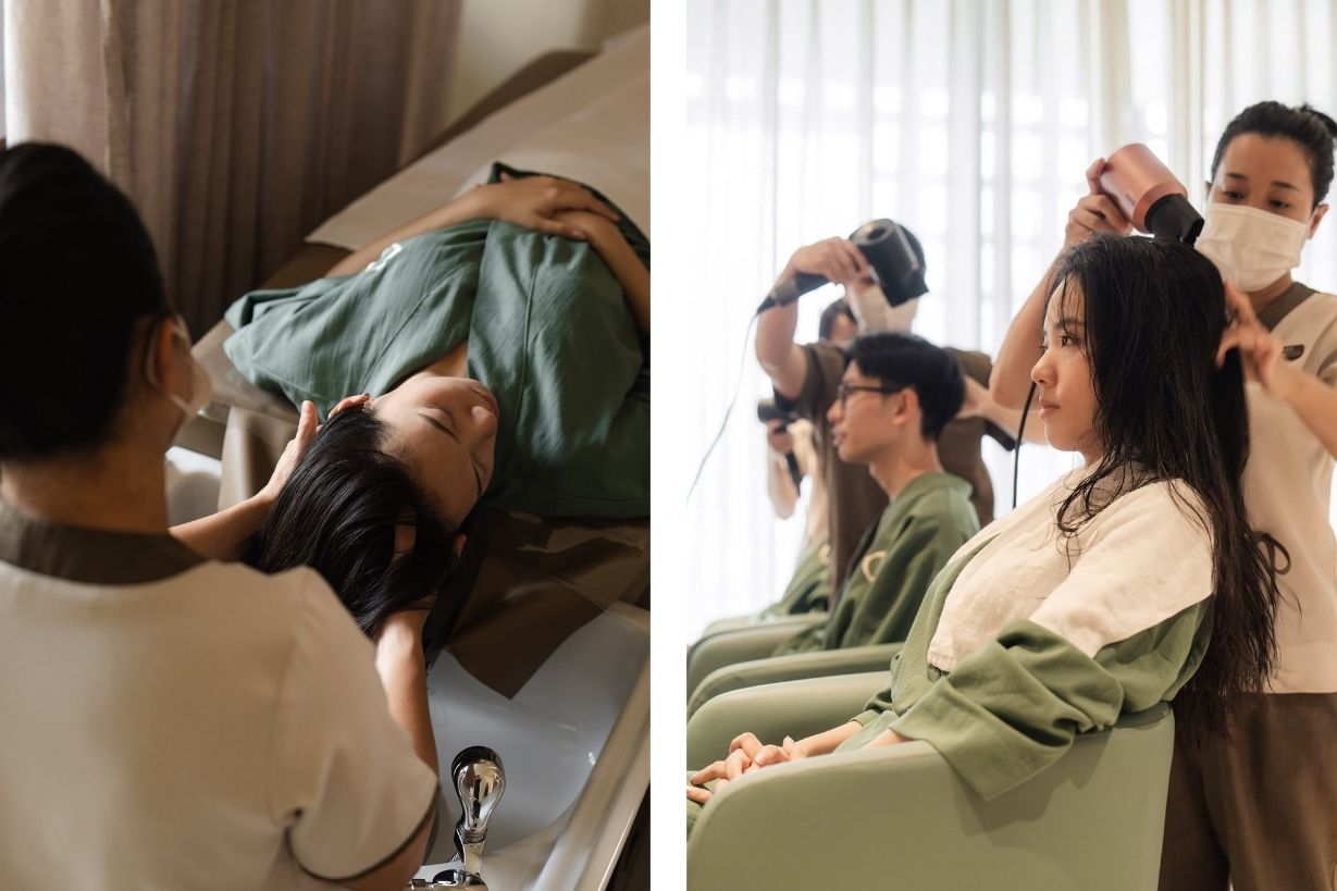 ベトナム式ヘッドスパ体験!パッケージコースがおすすめ