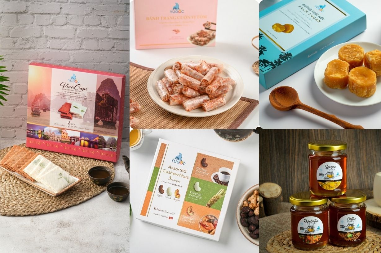 1．YUGOC｜非加熱生はちみつ＆ベトナム伝統＆特産お菓子のお土産ブランド
