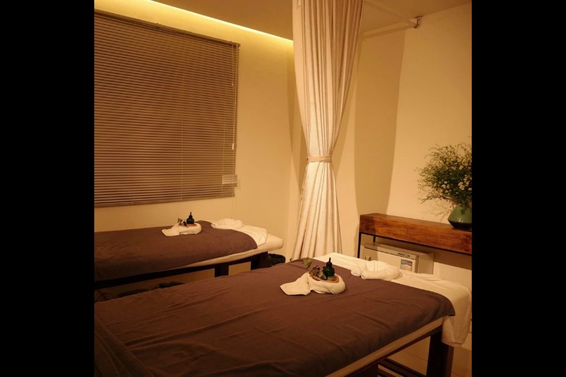 マルベリースパのマッサージルーム