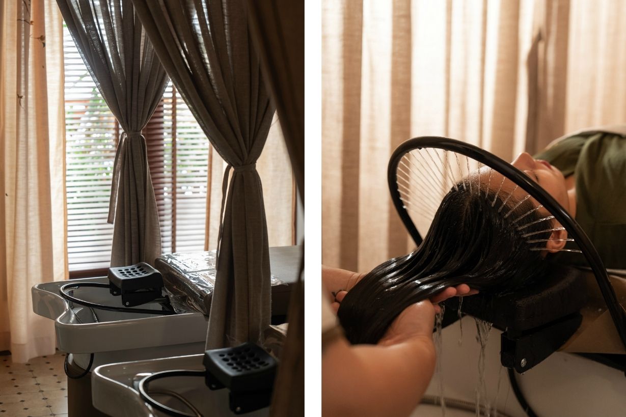 サースパ・セントラルのヘッドスパ