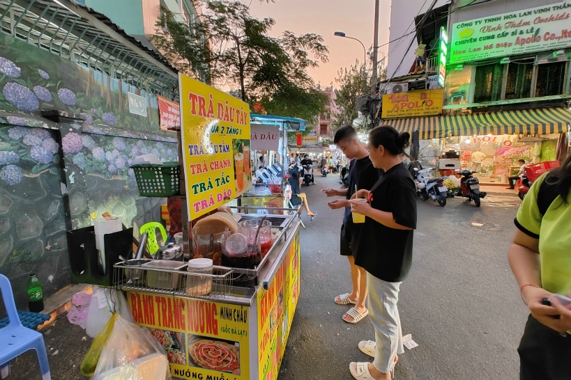 ホーティーキーフードストリートは花市&夜市