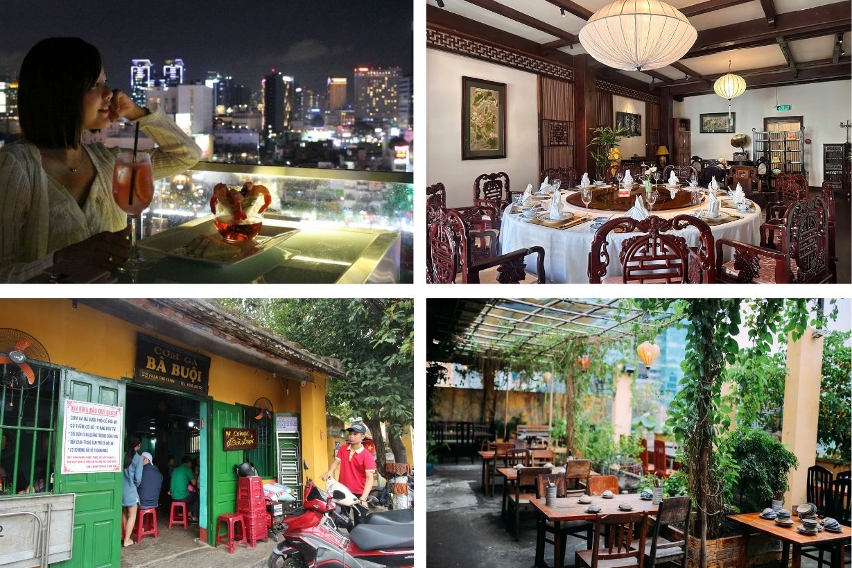 ベトナム市内のレストランの種類別チップの考え方