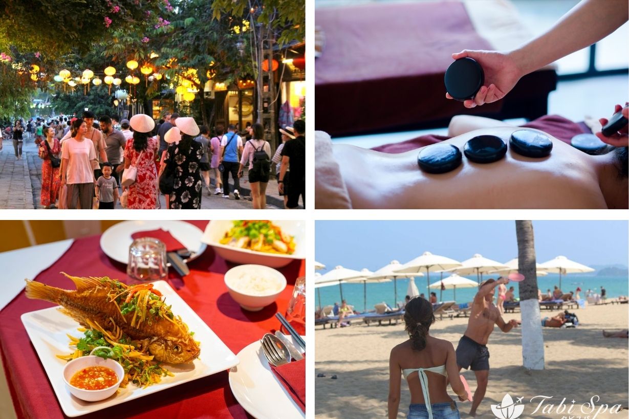 ダナン旅行2泊3日モデルコースの全体スケジュール