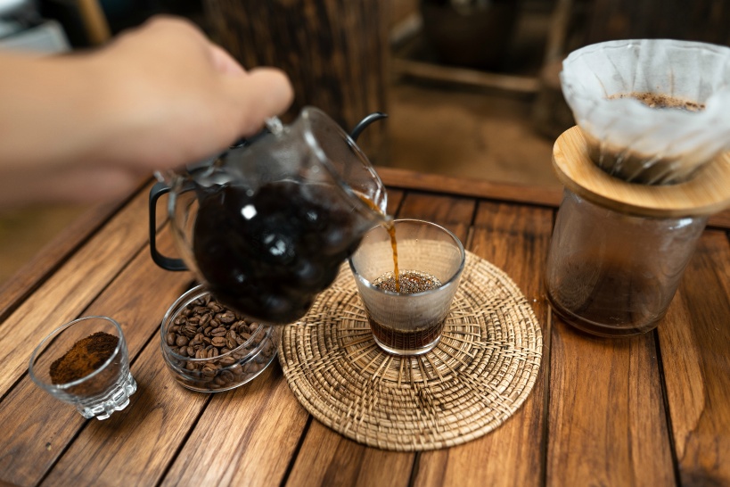 カフェデン|甘くないブラックコーヒー