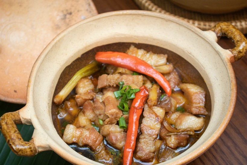 Nha Go Vietの土鍋料理
