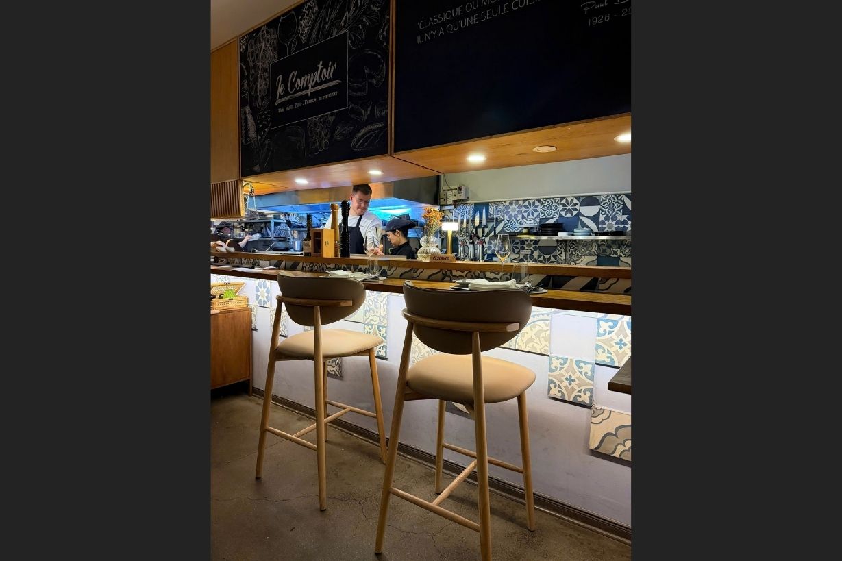 Le Comptoirのカウンター