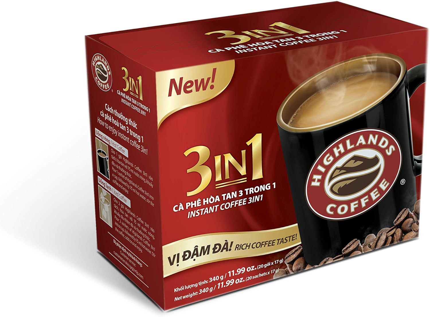 ② Highlands Coffee|3in1(インスタントコーヒー)