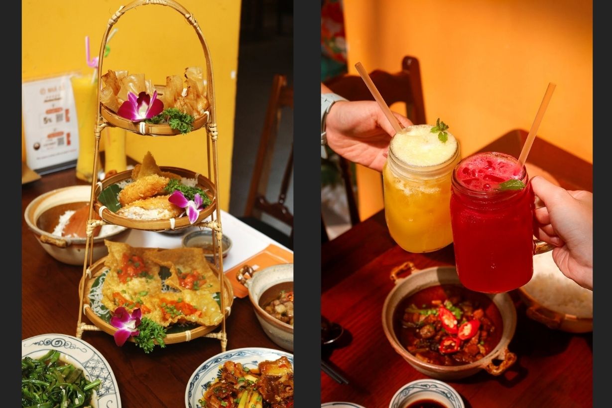 Nha Go Vietの料理