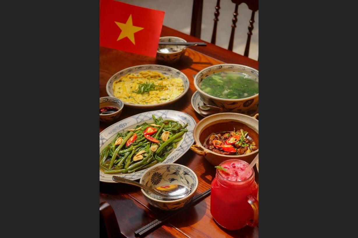 Nha Go Vietの料理