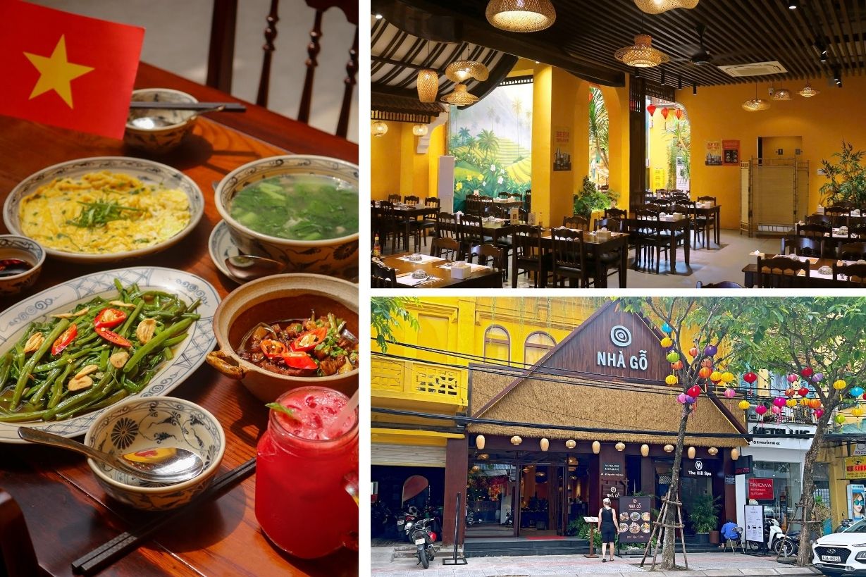 5.Nha Go Viet|ダナン大聖堂から徒歩2分のベトナム料理レストラン。安いのも魅力